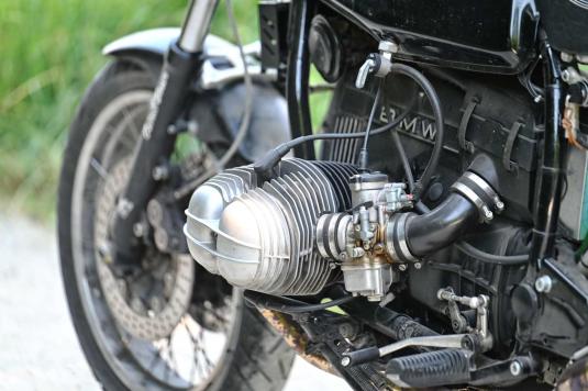 Detailansicht BMW Boxter Motorblock